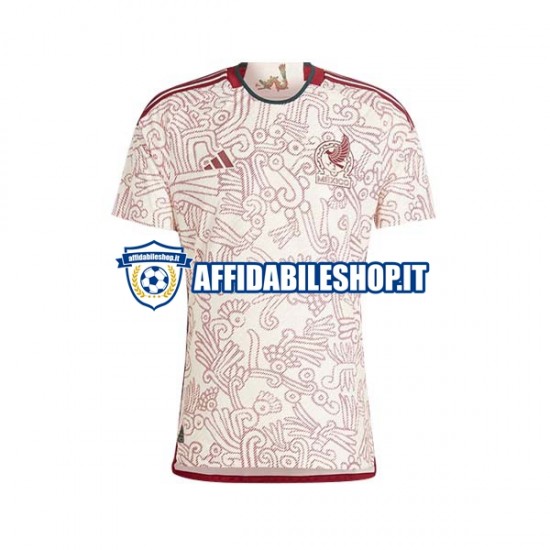 Maglia Messico World Cup 2022 Uomo Manica Corta, Gara Away