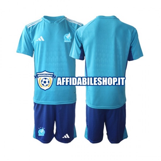 Maglia Messico Portiere 2022 Bambino 3-13 anni Manica Corta, Gara Away