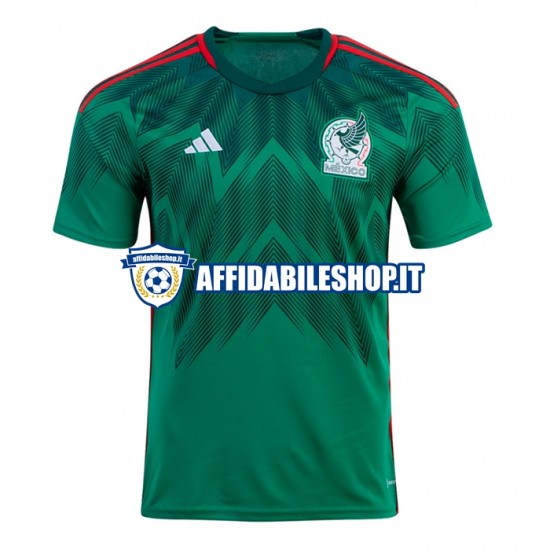 Maglia Messico World Cup 2022 Uomo Manica Corta, Gara Home