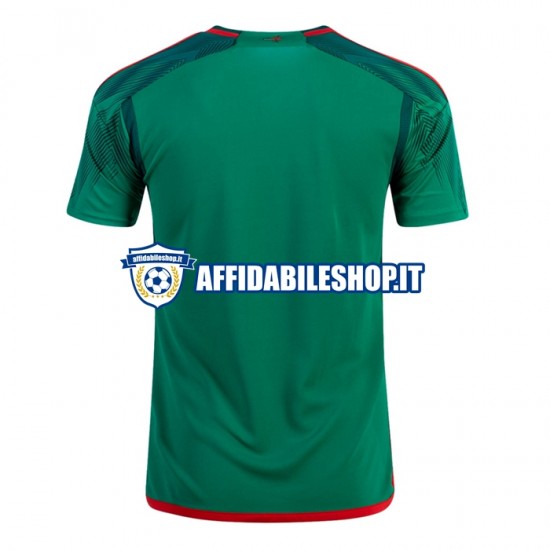 Maglia Messico World Cup 2022 Uomo Manica Corta, Gara Home