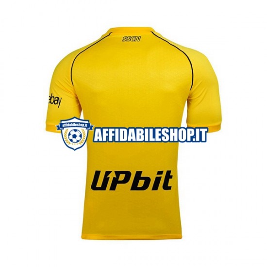 Maglia Napoli Portiere 2023-2024 Uomo Manica Corta, Gara Away