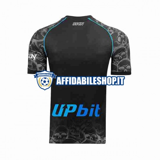 Maglia Napoli Halloween 2023-2024 Uomo Manica Corta, Gara Home