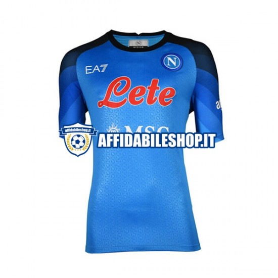 Maglia Napoli 2022-2023 Uomo Manica Corta, Gara Home