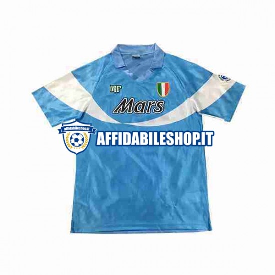 Maglia Napoli Special Retro 1990 1991 Uomo Manica Corta, Gara Home