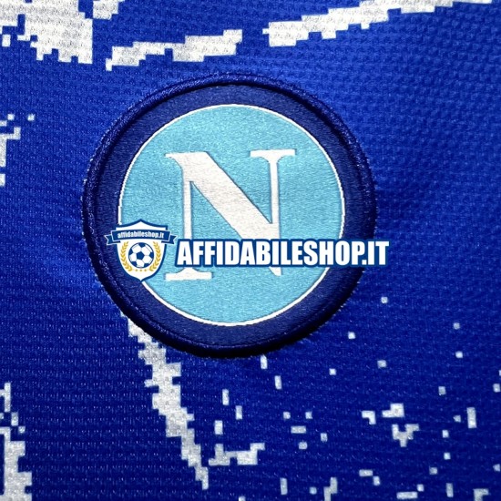 Maglia Napoli Maradona Champions Special Edition 2023 Uomo Manica Corta, Gara Home