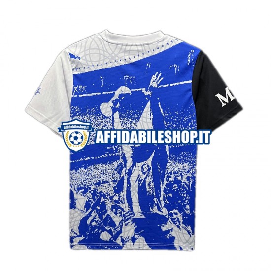 Maglia Napoli Maradona Champions Special Edition 2023 Uomo Manica Corta, Gara Home