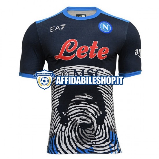 Maglia Napoli Special 2 2021-2022 Uomo Manica Corta, Gara Home