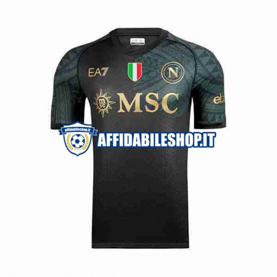 Maglia Napoli 2023-2024 Uomo Manica Corta, Gara Terza