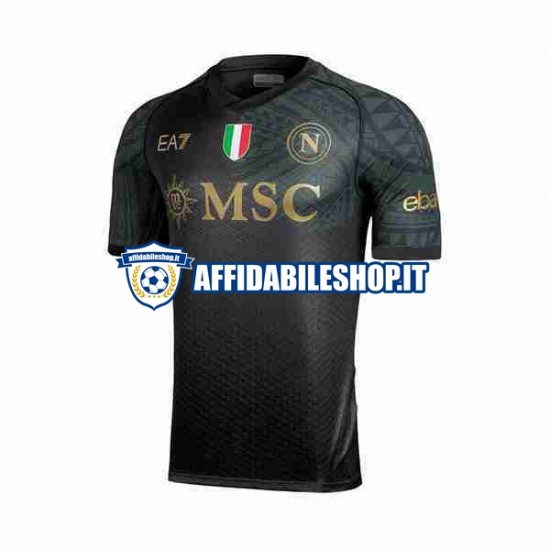 Maglia Napoli 2023-2024 Uomo Manica Corta, Gara Terza