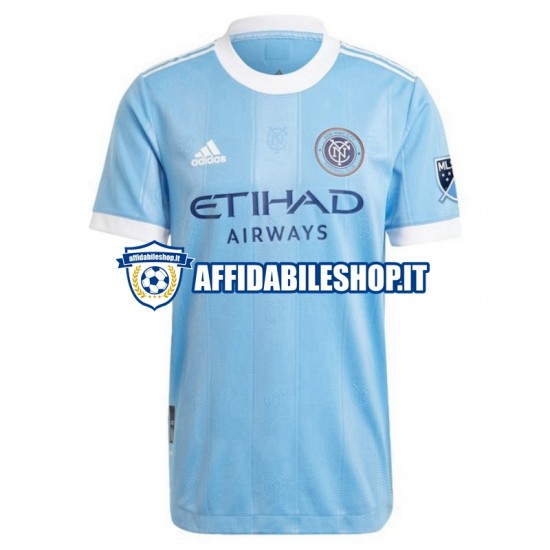 Maglia New York City FC 2022 Uomo Manica Corta, Gara Home