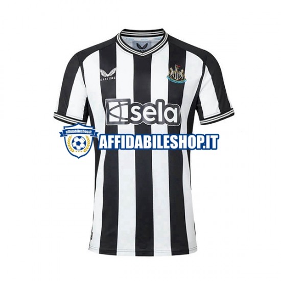 Maglia Newcastle United 2023-2024 Uomo Manica Corta, Gara Home