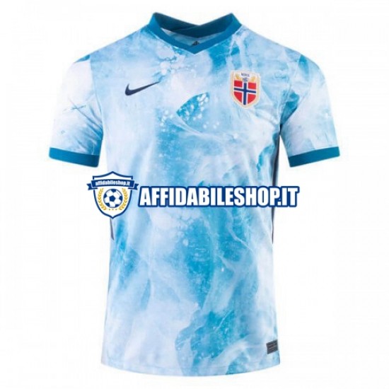 Maglia Norvegia 2020-2021 Uomo Manica Corta, Gara Away