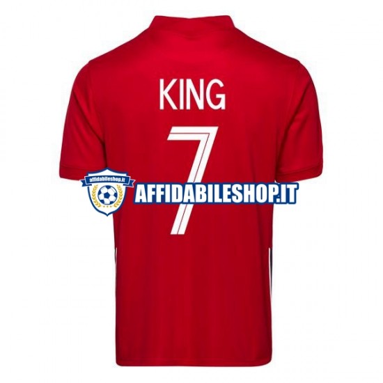 Maglia Norvegia Joshua King 7 2020-2021 Uomo Manica Corta, Gara Home