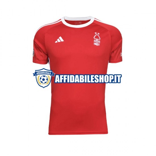 Maglia Nottingham Forest 2023-2024 Uomo Manica Corta, Gara Home