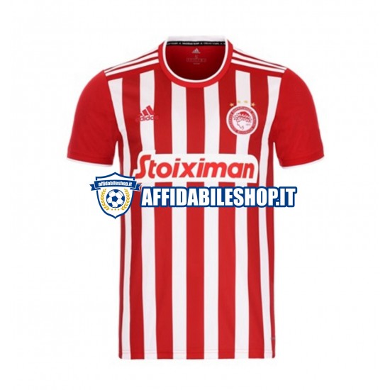 Maglia Olympiacos 2021-2022 Uomo Manica Corta, Gara Home