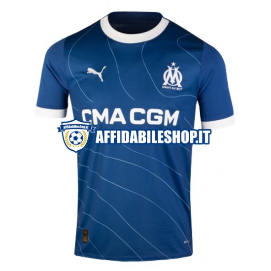 Maglia Olympique de Marseille 2023-2024 Uomo Manica Corta, Gara Away