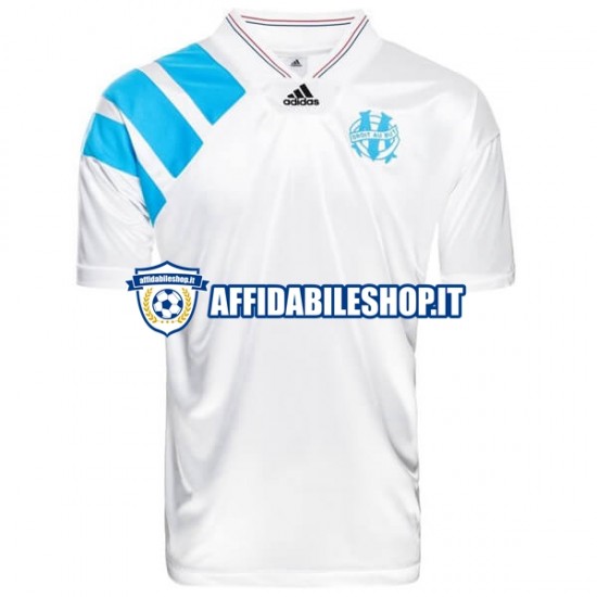 Maglia Olympique de Marseille 1993 Uomo Manica Corta, Gara Home