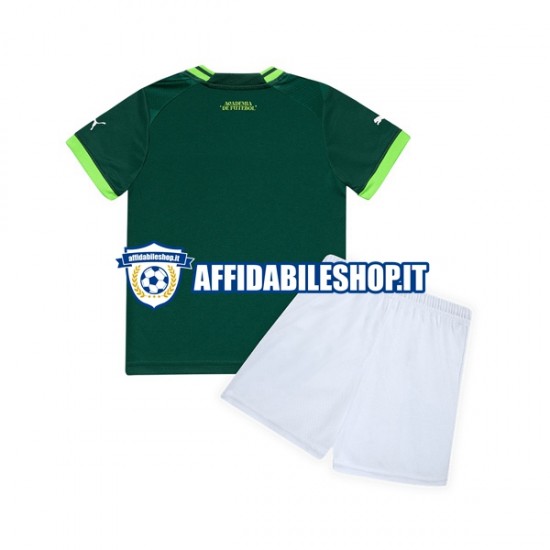 Maglia Palmeiras 2023-2024 Bambino 3-13 anni Manica Corta, Gara Home