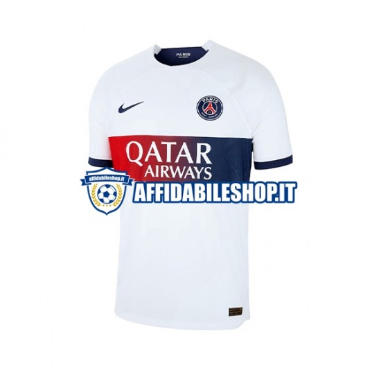 Maglia Paris Saint-Germain 2023-2024 Uomo Manica Corta, Gara Away