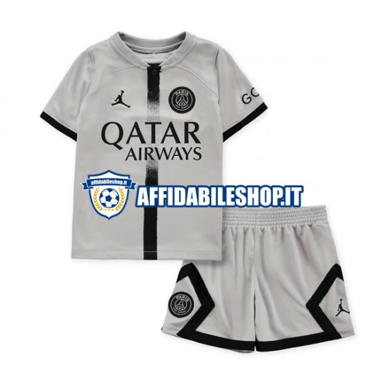 Maglia Paris Saint-Germain 2022-2023 Bambino 3-13 anni Manica Corta, Gara Home