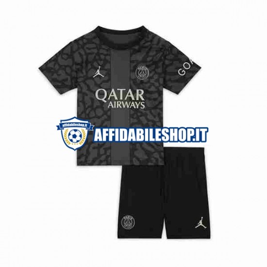 Maglia Paris Saint-Germain 2023-2024 Bambino 3-13 anni Manica Corta, Gara Terza