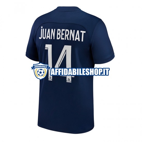 Maglia Paris Saint-Germain Juan Bernat 14 2022-2023 Uomo Manica Corta, Gara Home