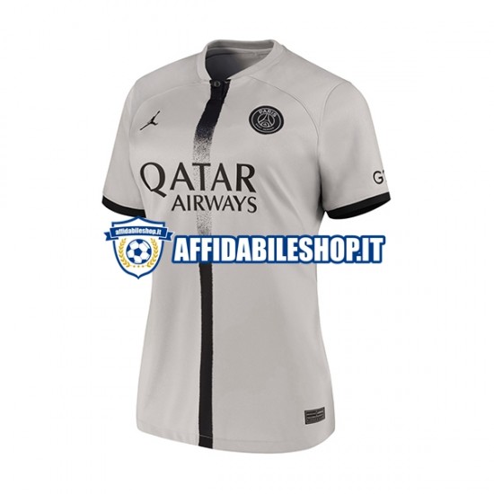 Maglia Paris Saint-Germain 2022-2023 Donna Manica Corta, Gara Away