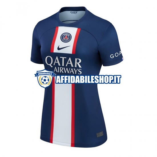 Maglia Paris Saint-Germain 2022-2023 Donna Manica Corta, Gara Home