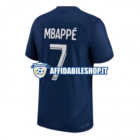 Maglia Paris Saint-Germain Mbappé 7 2022-2023 Uomo Manica Corta, Gara Home