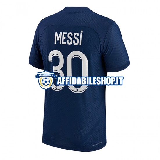 Maglia Paris Saint-Germain Messi 30 2022-2023 Uomo Manica Corta, Gara Home