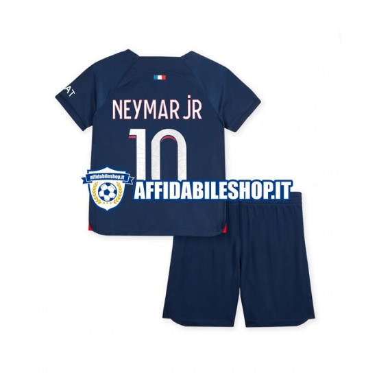 Maglia Paris Saint-Germain Neymar Jr 10 2023-2024 Bambino 3-13 anni Manica Corta, Gara Home