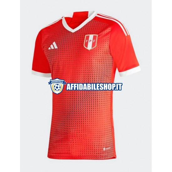 Maglia Perù 2023 Uomo Manica Corta, Gara Away