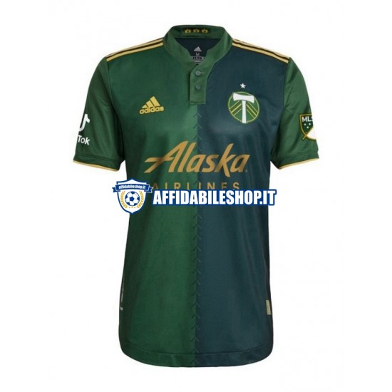 Maglia Portland Timbers 2022 Uomo Manica Corta, Gara Home