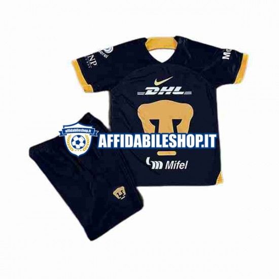 Maglia Pumas UNAM 2023-2024 Bambino 3-13 anni Manica Corta, Gara Away