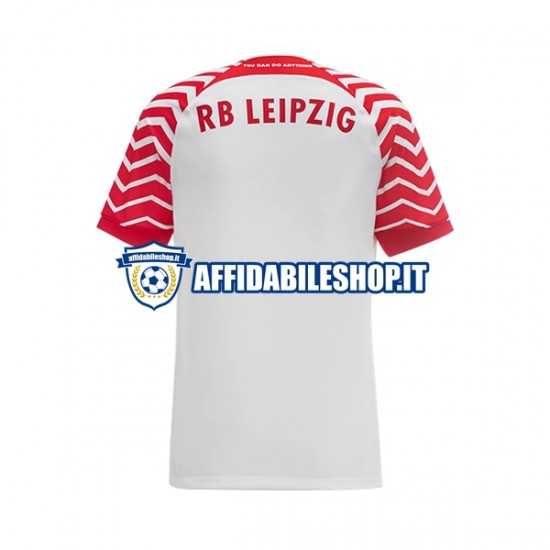 Maglia RB Leipzig 2023-2024 Uomo Manica Corta, Gara Home