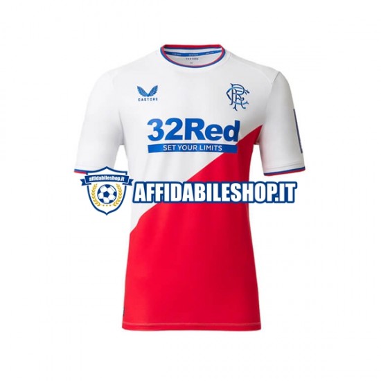 Maglia Rangers 2022-2023 Uomo Manica Corta, Gara Away