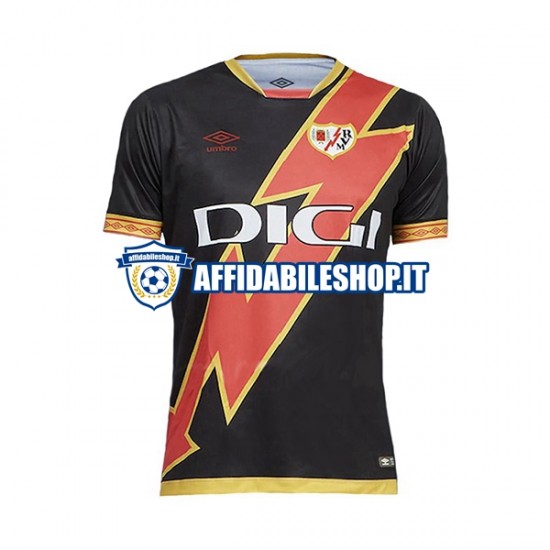 Maglia Rayo Vallecano 2023-2024 Uomo Manica Corta, Gara Away