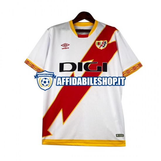 Maglia Rayo Vallecano 2023-2024 Uomo Manica Corta, Gara Home