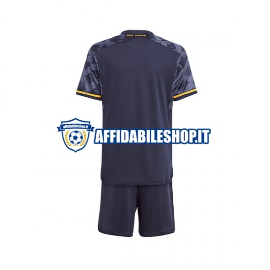 Maglia Real Madrid 2023-2024 Bambino 3-13 anni Manica Corta, Gara Away