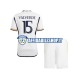 Maglia Real Madrid Federico Valverde 15 2023-2024 Bambino 3-13 anni Manica Corta, Gara Home