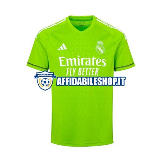 Maglia Real Madrid Portiere 2023-2024 Uomo Manica Corta, Gara Home