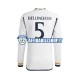 Maglia Real Madrid Jude Bellingham 5 2023-2024 Uomo Manica Lunga, Gara Home