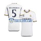 Maglia Real Madrid Jude Bellingham 5 2023-2024 Uomo Manica Corta, Gara Home