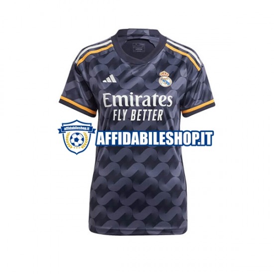 Maglia Real Madrid 2023-2024 Donna Manica Corta, Gara Away