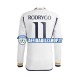 Maglia Real Madrid Rodrygo Goes 11 2023-2024 Uomo Manica Lunga, Gara Home