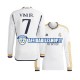 Maglia Real Madrid Vinicius Junior 7 2023-2024 Uomo Manica Lunga, Gara Home