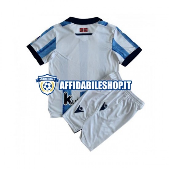 Maglia Real Sociedad 2023-2024 Bambino 3-13 anni Manica Corta, Gara Home