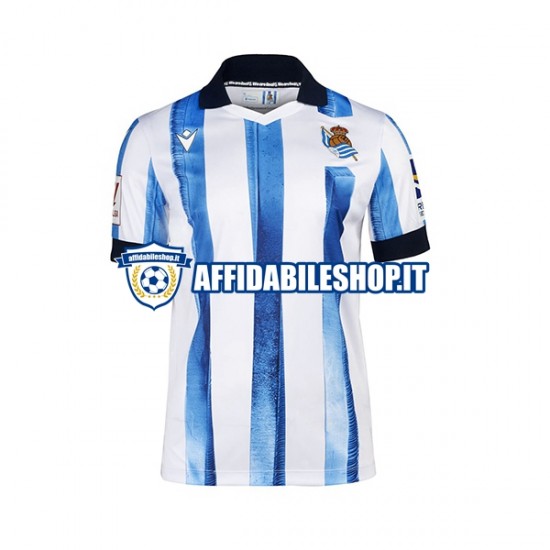 Maglia Real Sociedad 2023-2024 Uomo Manica Corta, Gara Home