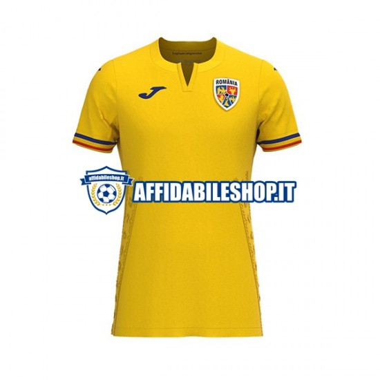 Maglia Romania 2023 Uomo Manica Corta, Gara Home