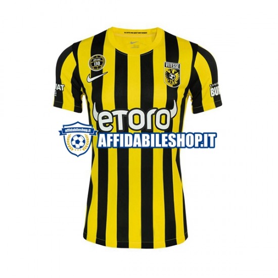 Maglia SBV Vitesse 2022-2023 Uomo Manica Corta, Gara Home